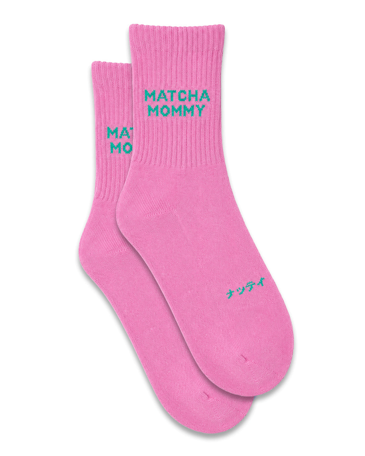 MATCHA RASPBERRY SOCKS - View 2 - Superr*