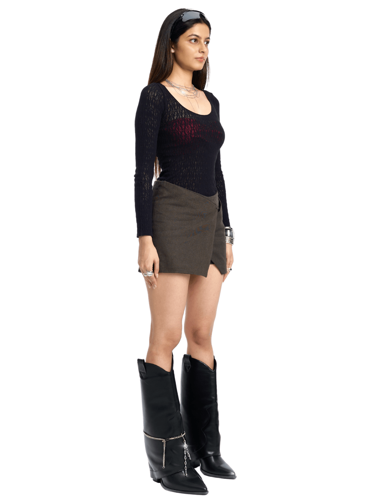 Wrapper Skort - View 2 - Superr*