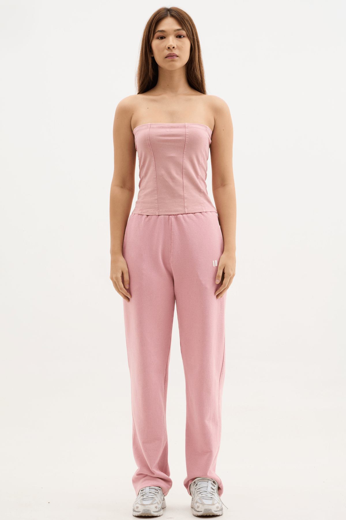 Light Pink Wash Crop Tube - View 4 - Superr*