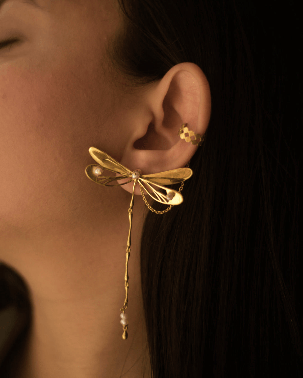 Mismatched Dragonfly Earrings - View 4 - Superr*