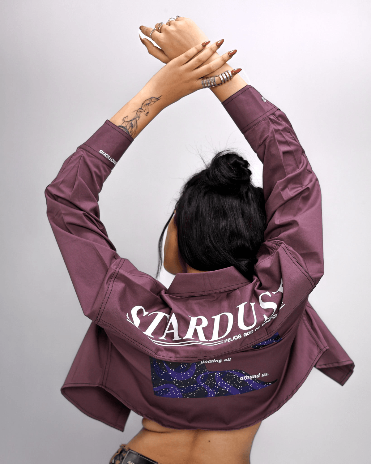 STARDUST WOMEN CROPPED SHIRT - View 4 - Superr*