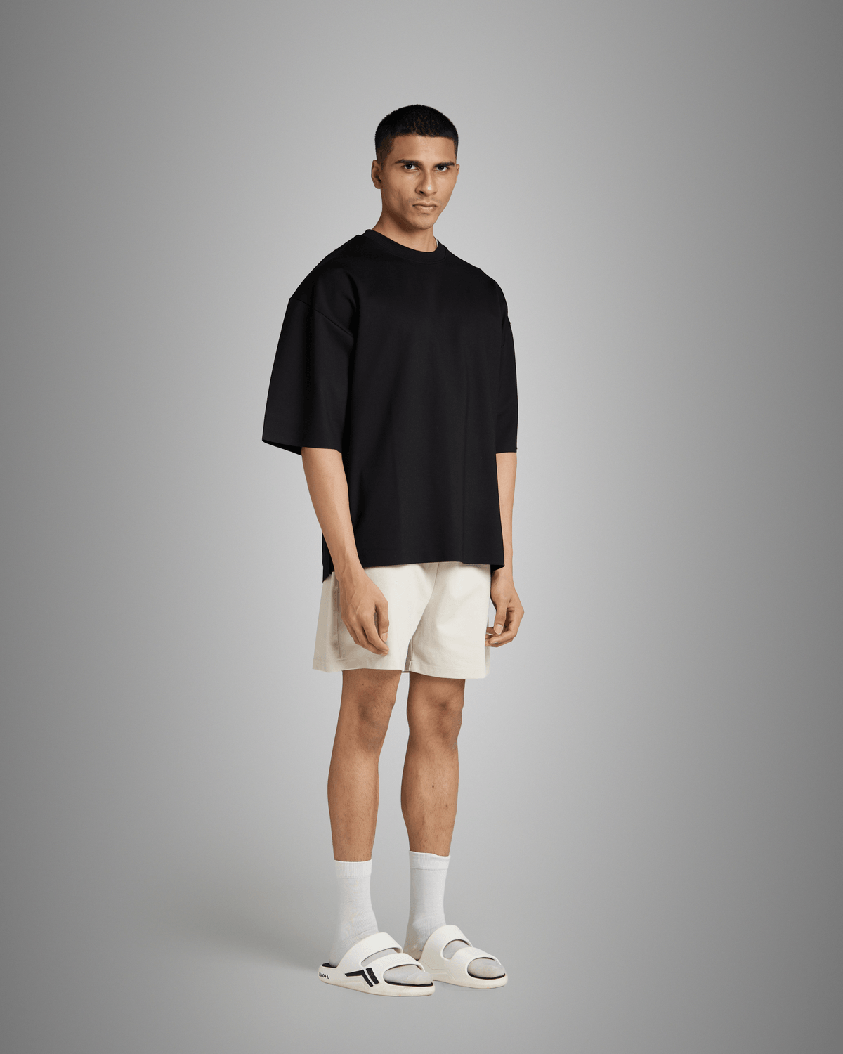 Charcoal Black T-shirt - View 4 - Superr*