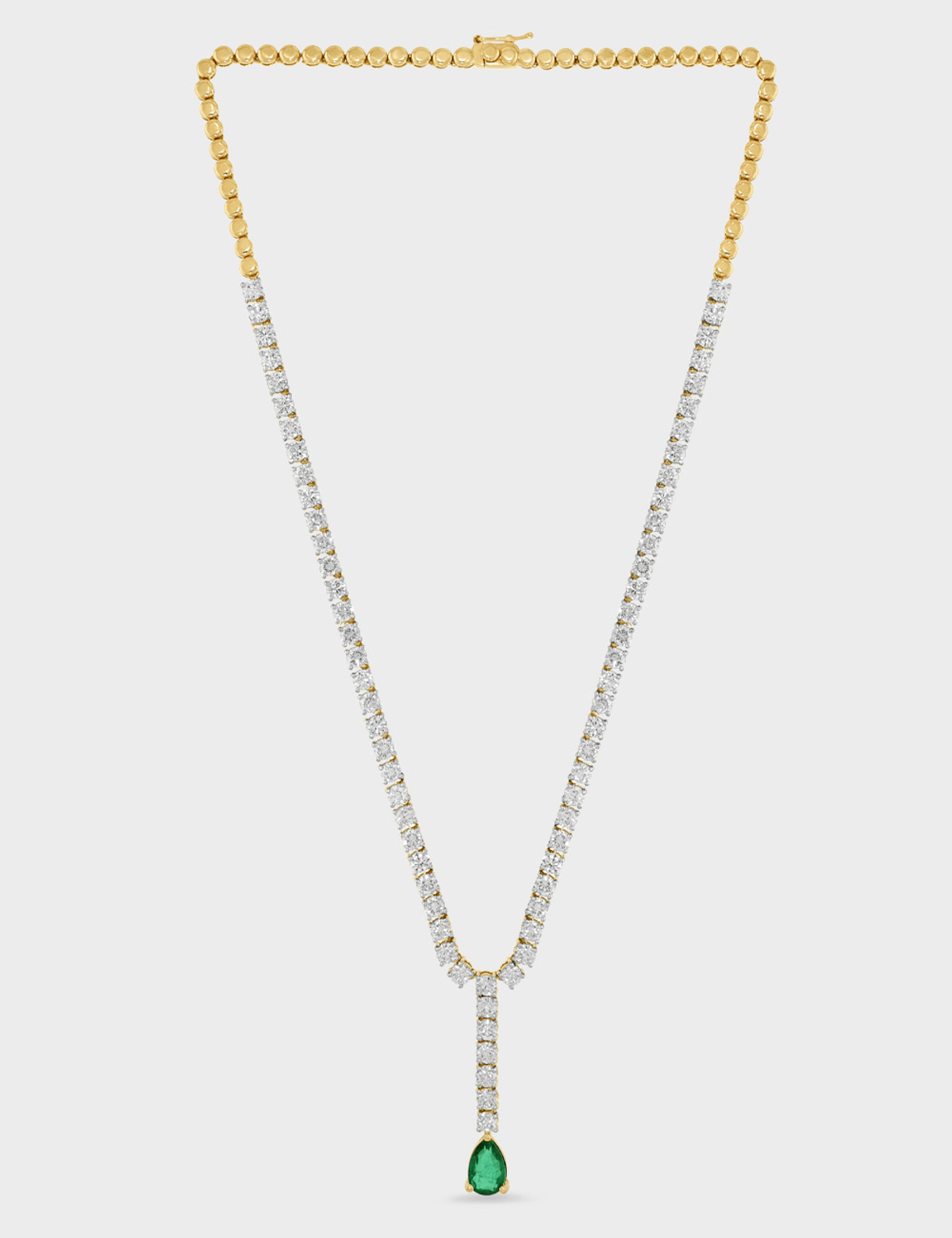 Verdant Verve Diamond Necklace 14.33 carat FG-VVS - View 2 - Superr*