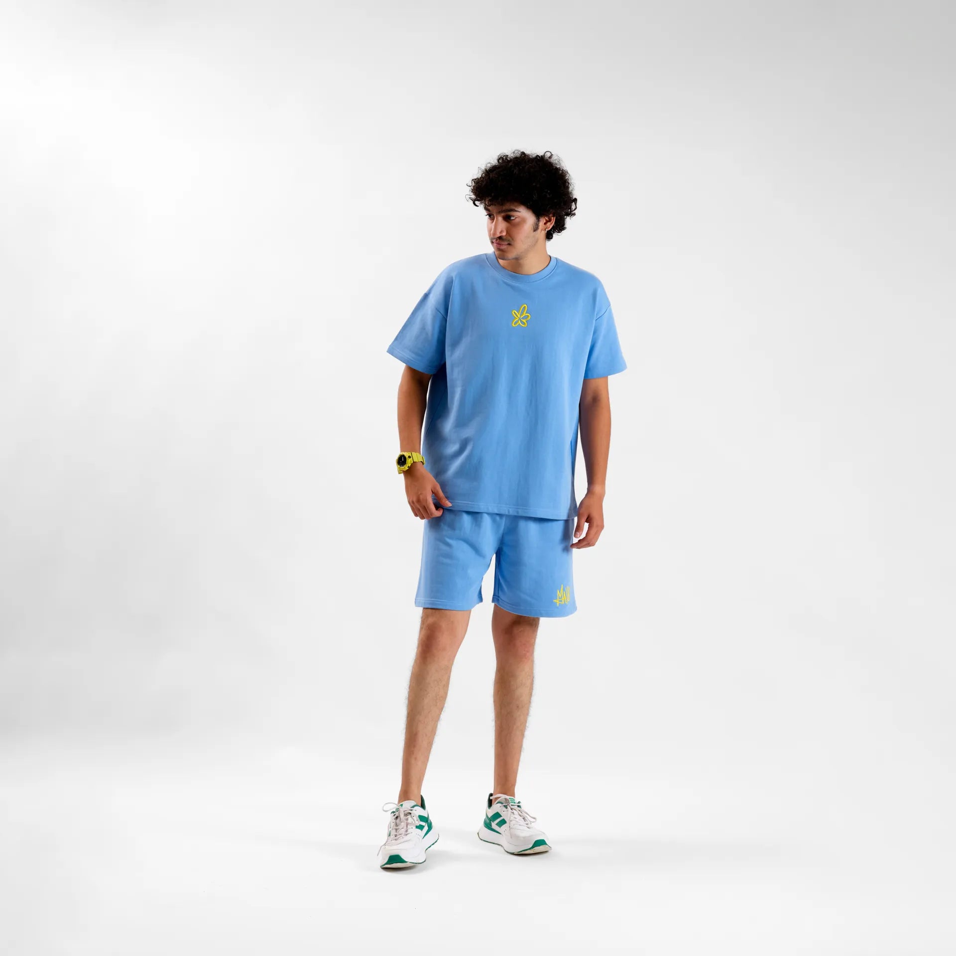 Malle Azure Oversized T-Shirt - View 2 - Superr*