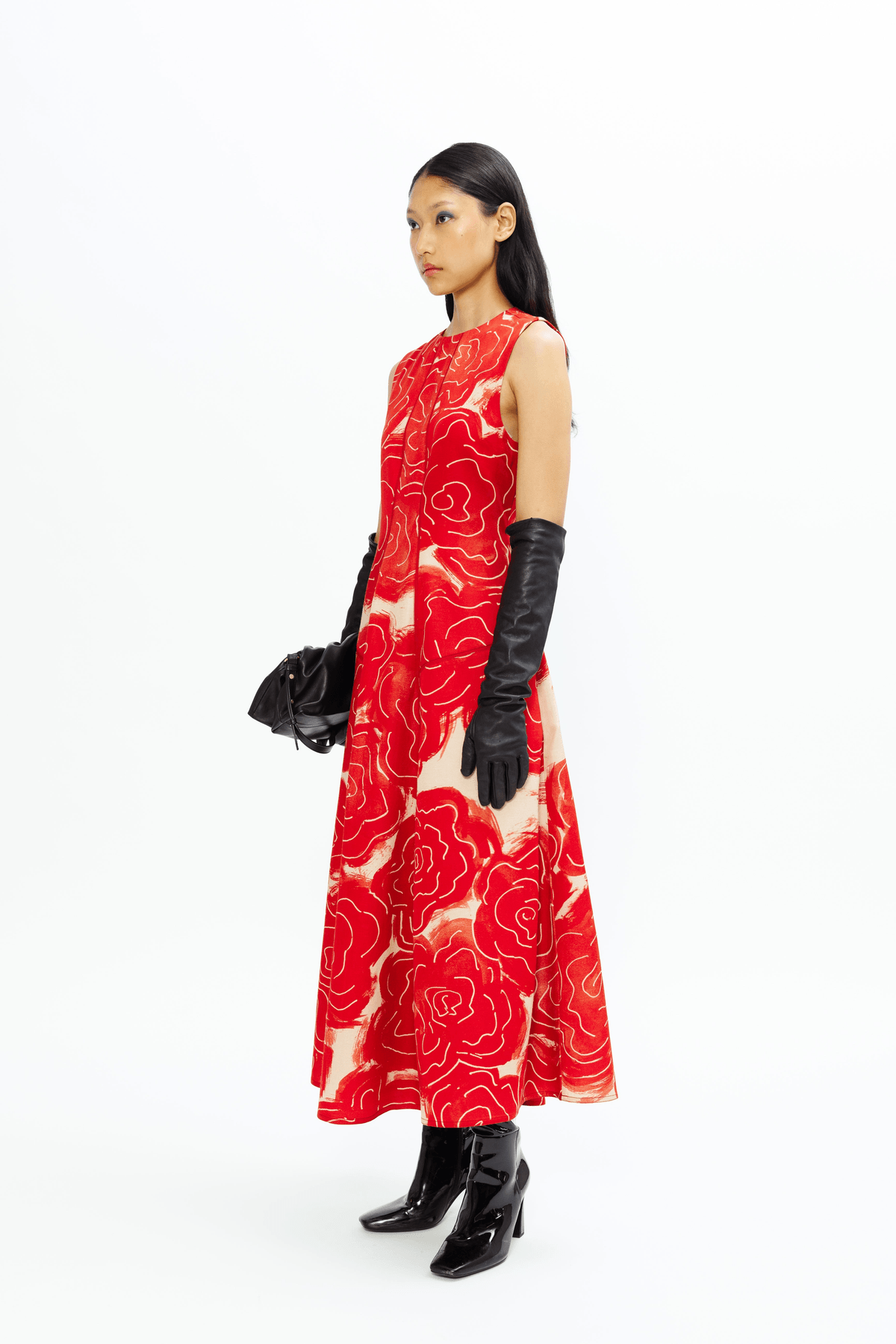 Bennet Dress - Red - View 3 - Superr*