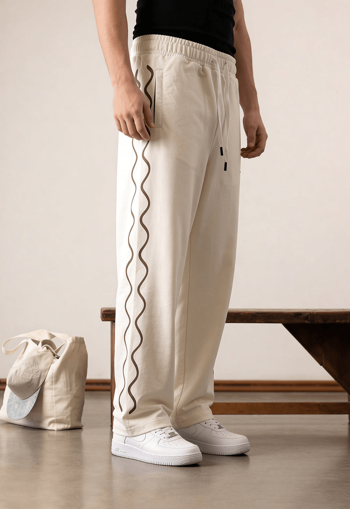 Arc Cotton Pants - View 2 - Superr*