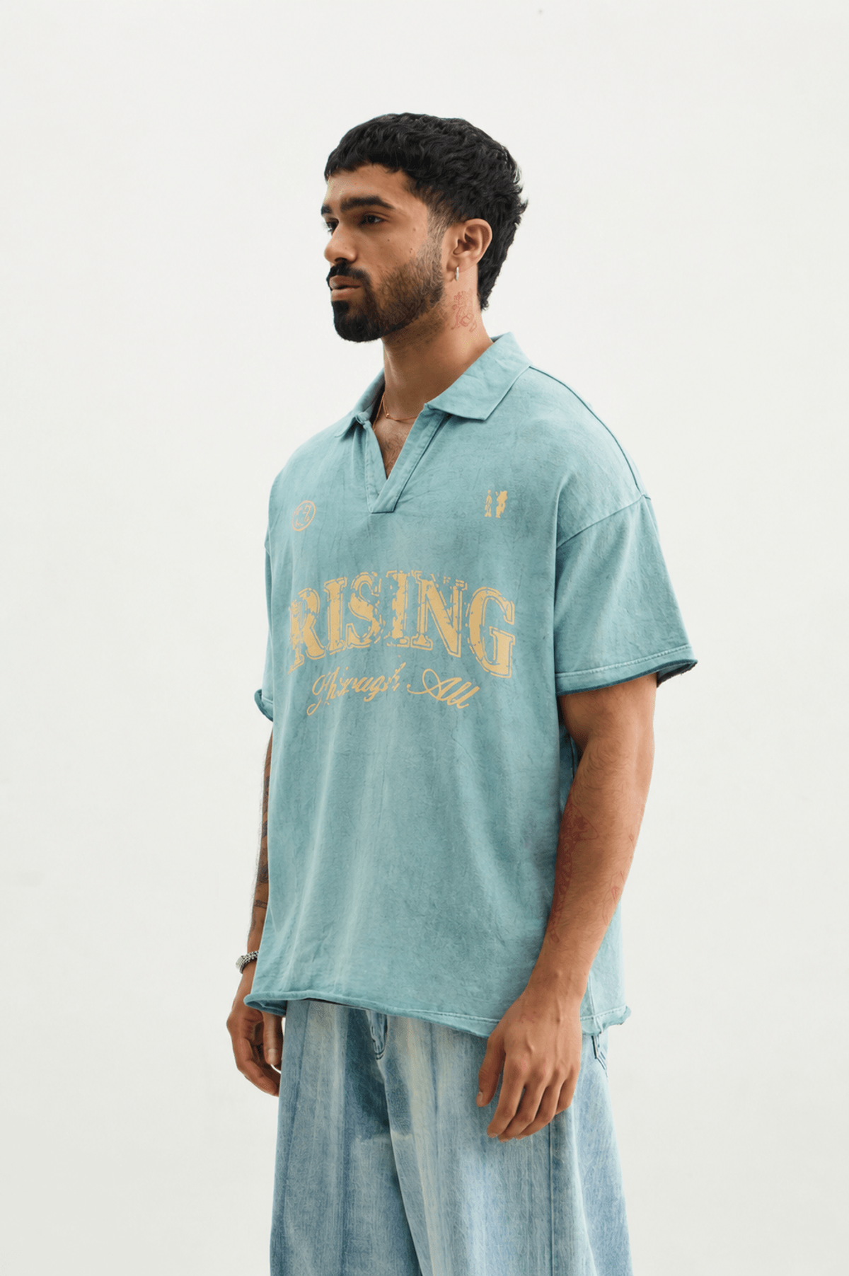 Mint Rising Through All Polo - View 2 - Superr*