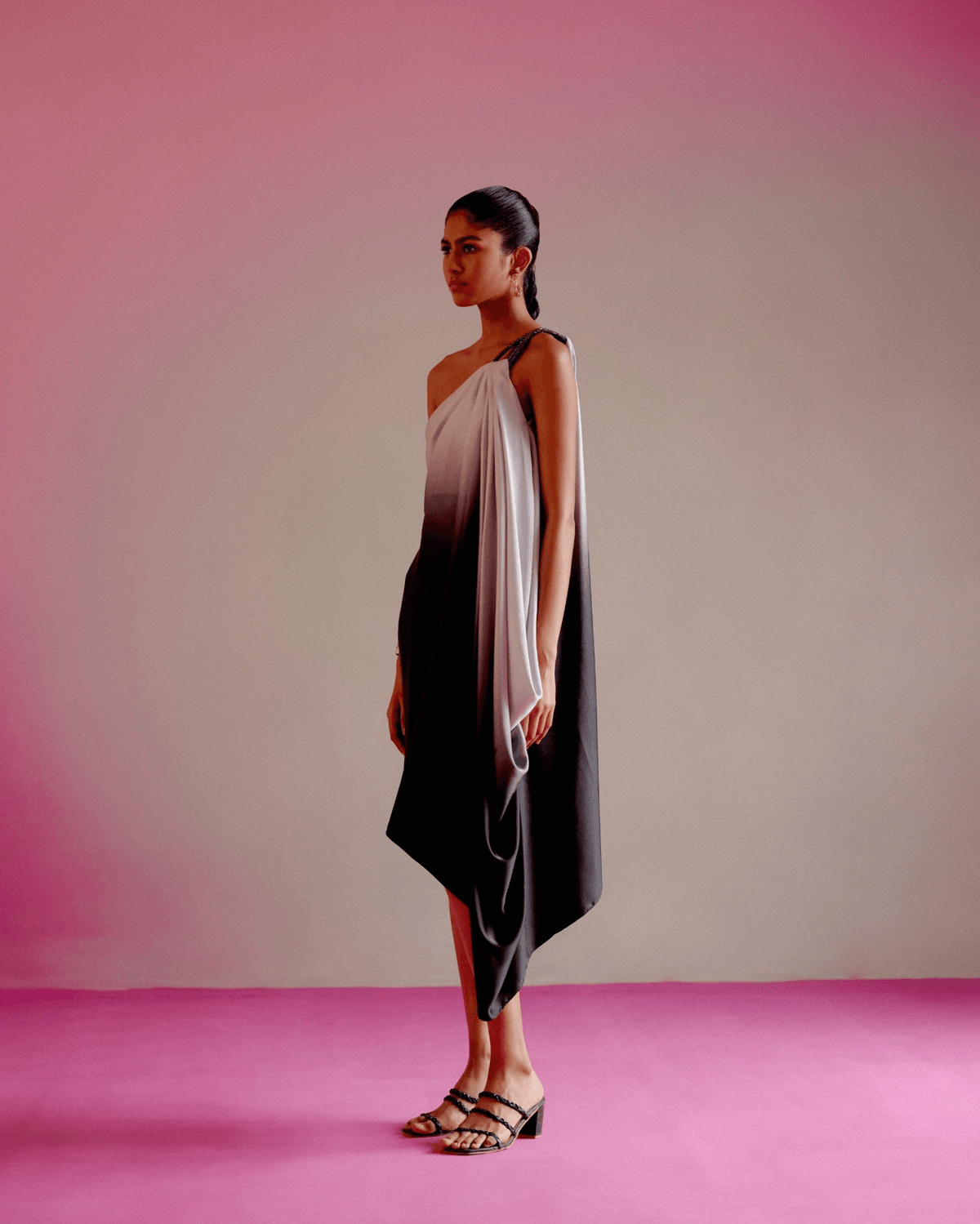 Black Ombré Cordelia Dress - View 2 - Superr*
