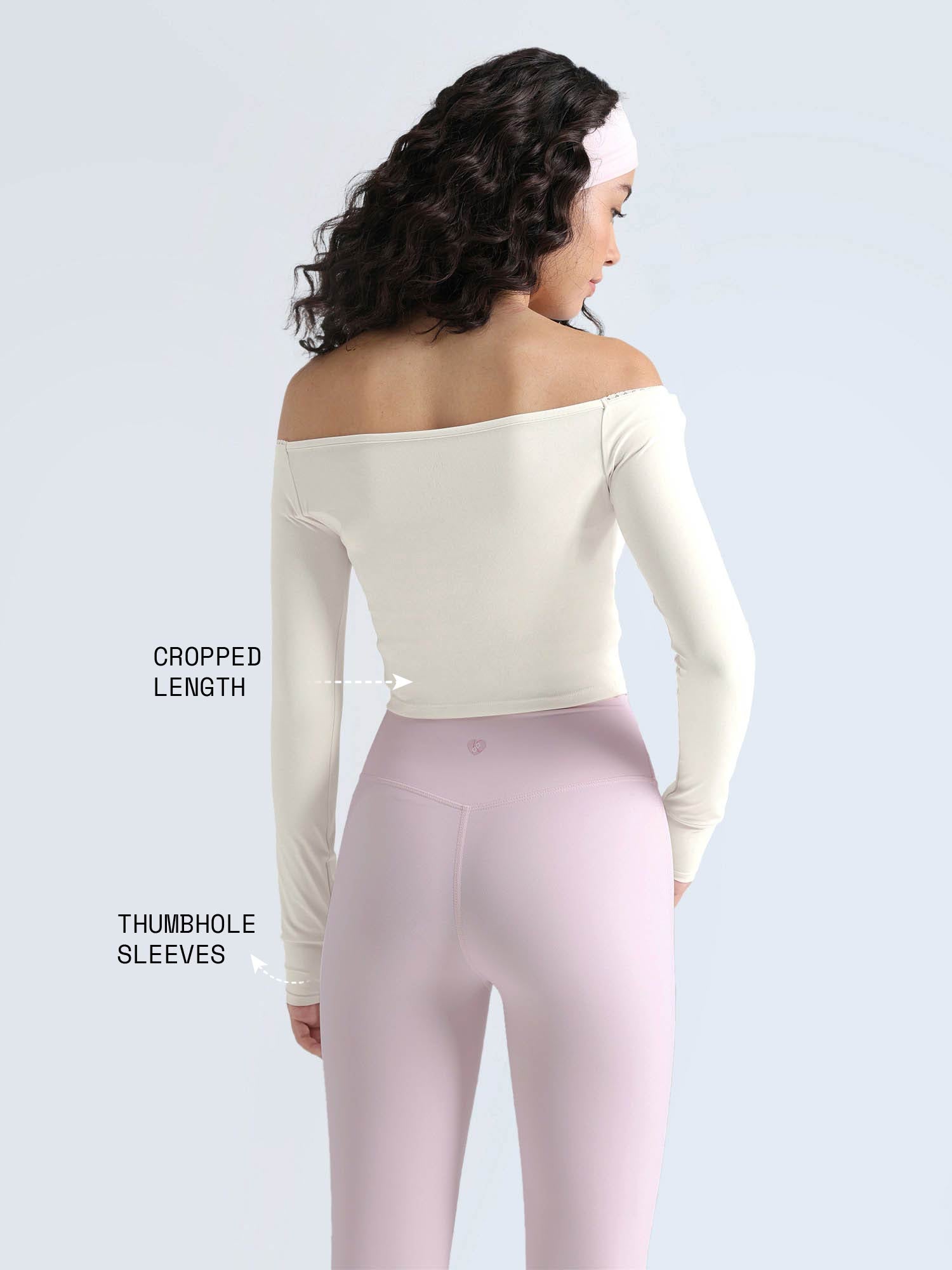 Ivory Lace Off-Shoulder Top - View 4 - Superr*