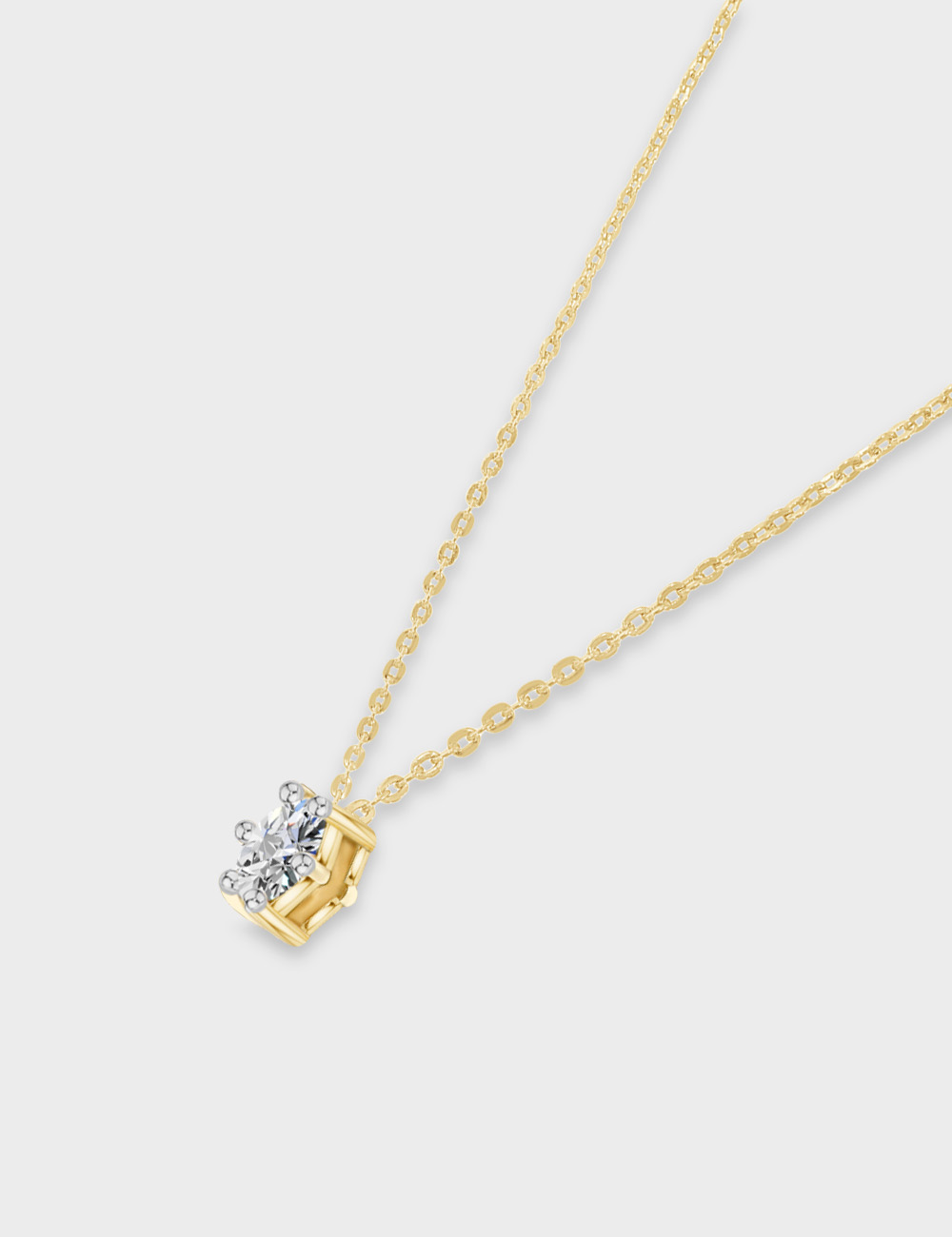 Luxe Light Diamond Chain Pendant 1.03 carat FG-VVS - View 2 - Superr*
