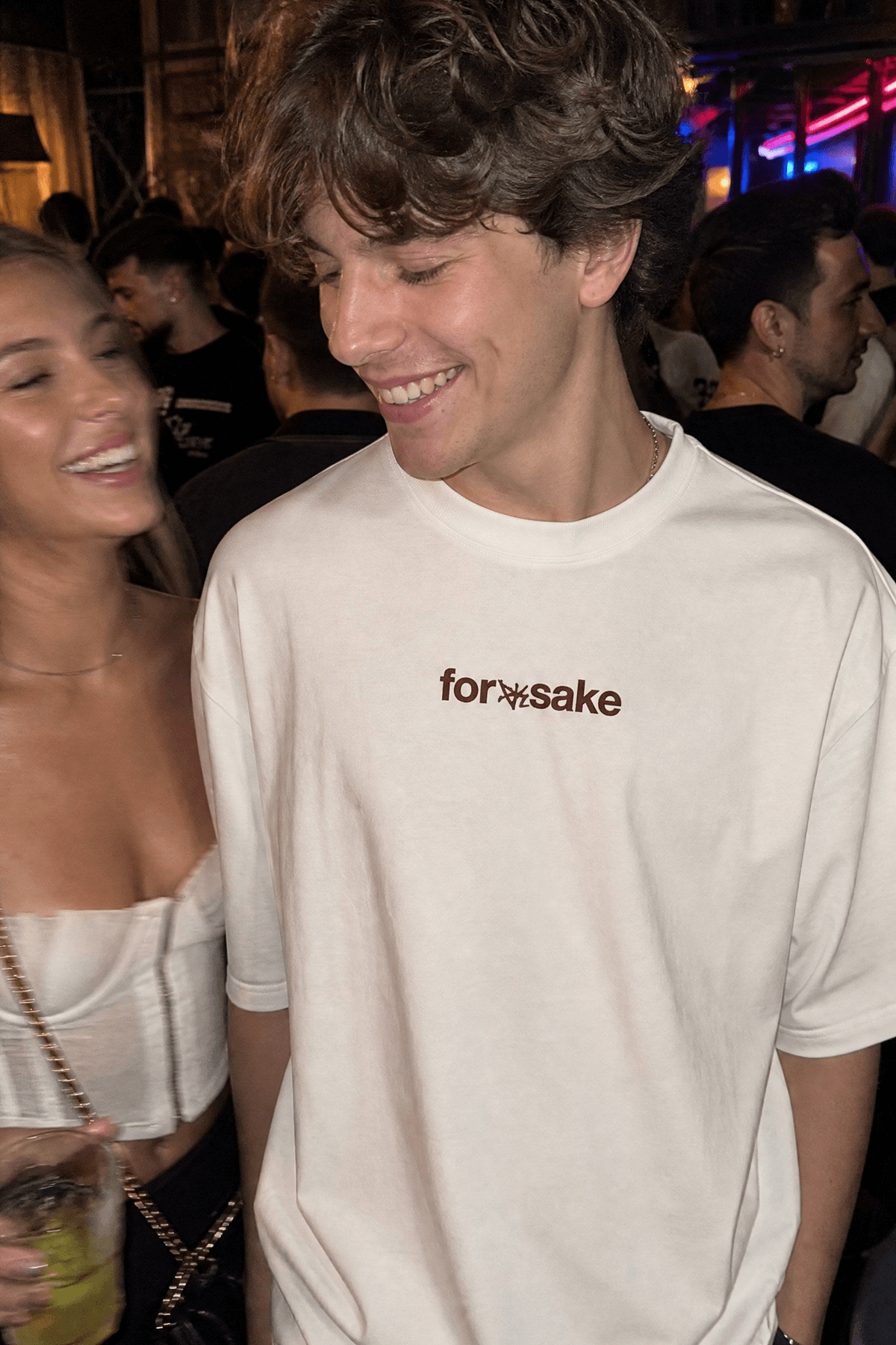 Forfksake Greetings White T-Shirt - View 3 - Superr*