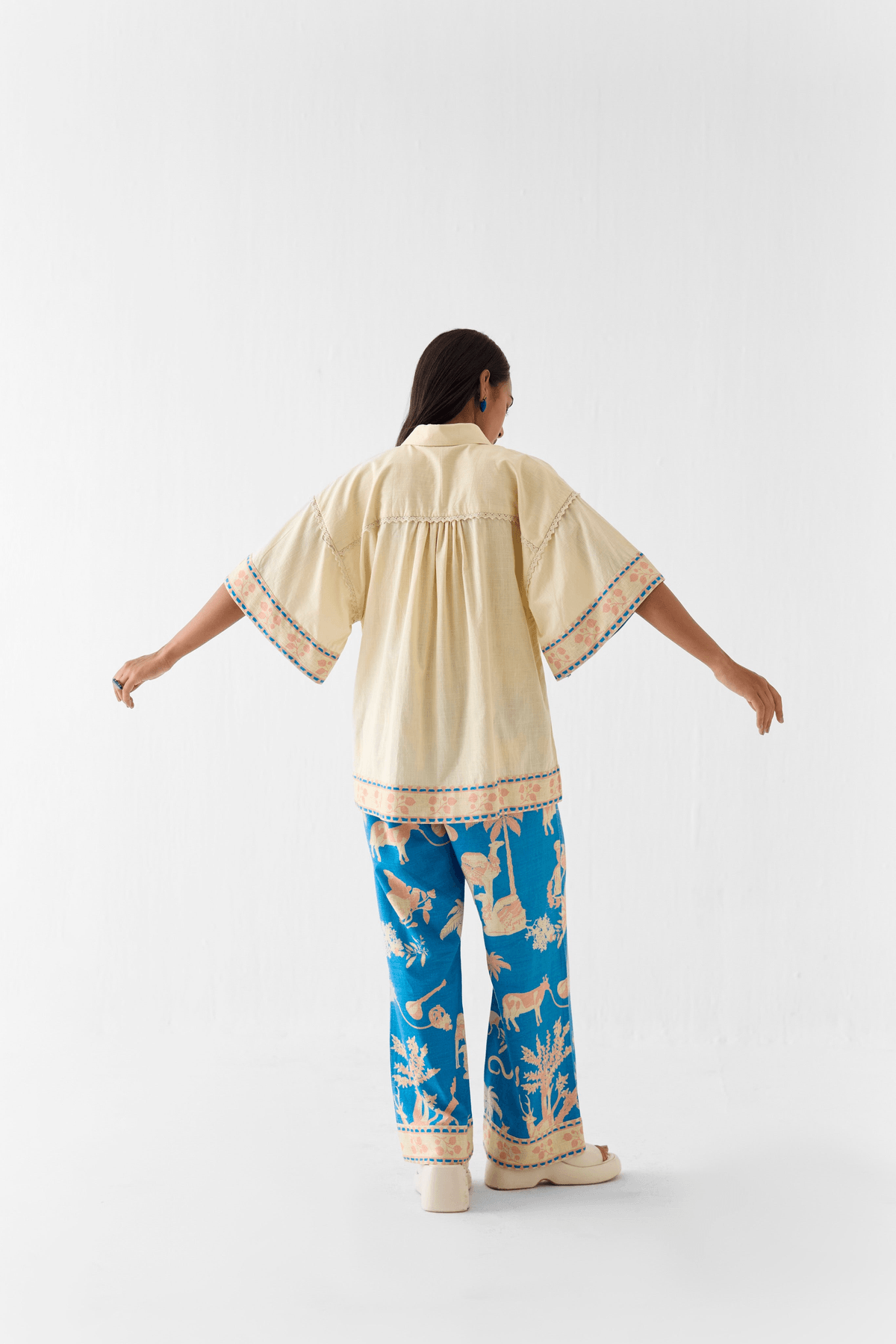 JAIPUR BOXY SHIRT & TROUSERS - View 4 - Superr*