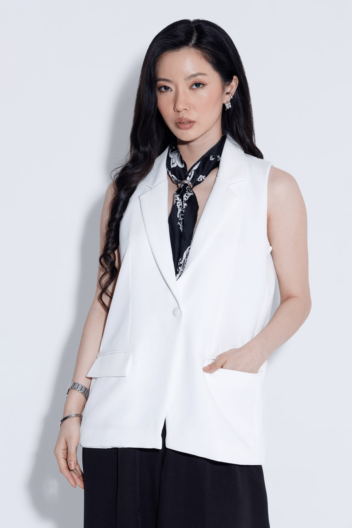 Tailored Waistcoat Blazer - View 2 - Superr*