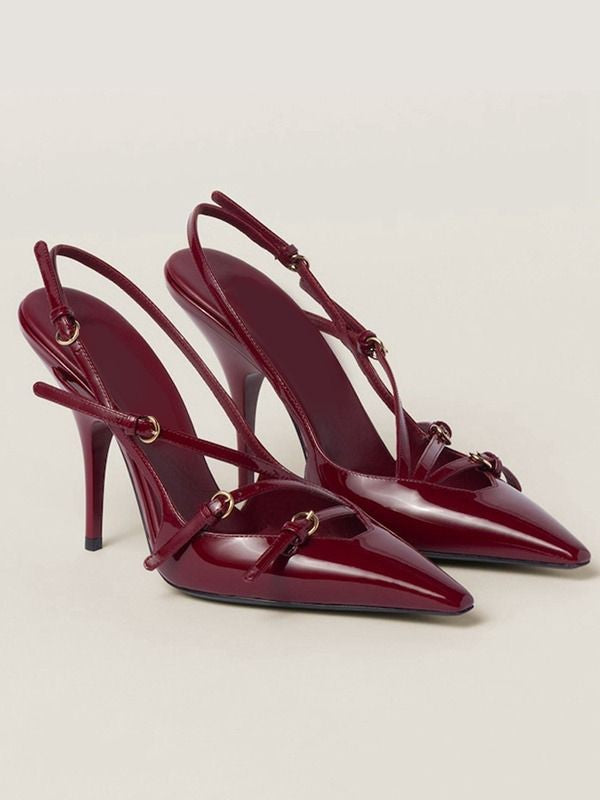 Eris’s Flame- Cherry Red Heels - View 2 - Superr*