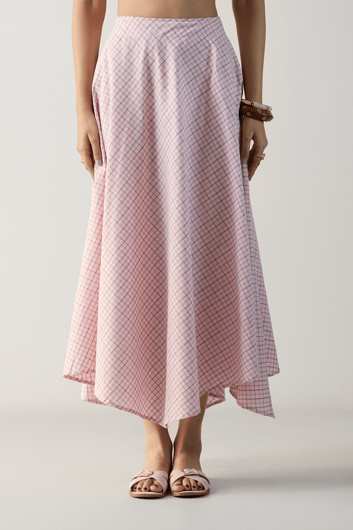 The Handkerchief Skirt- Pink - View 4 - Superr*