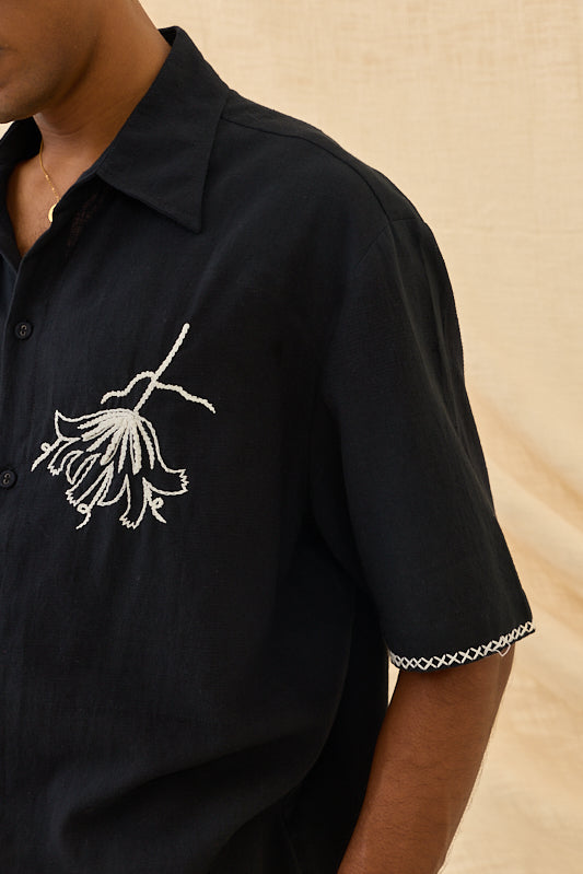 Jugnu Handloom Boxy Fit Shirt - View 4 - Superr*