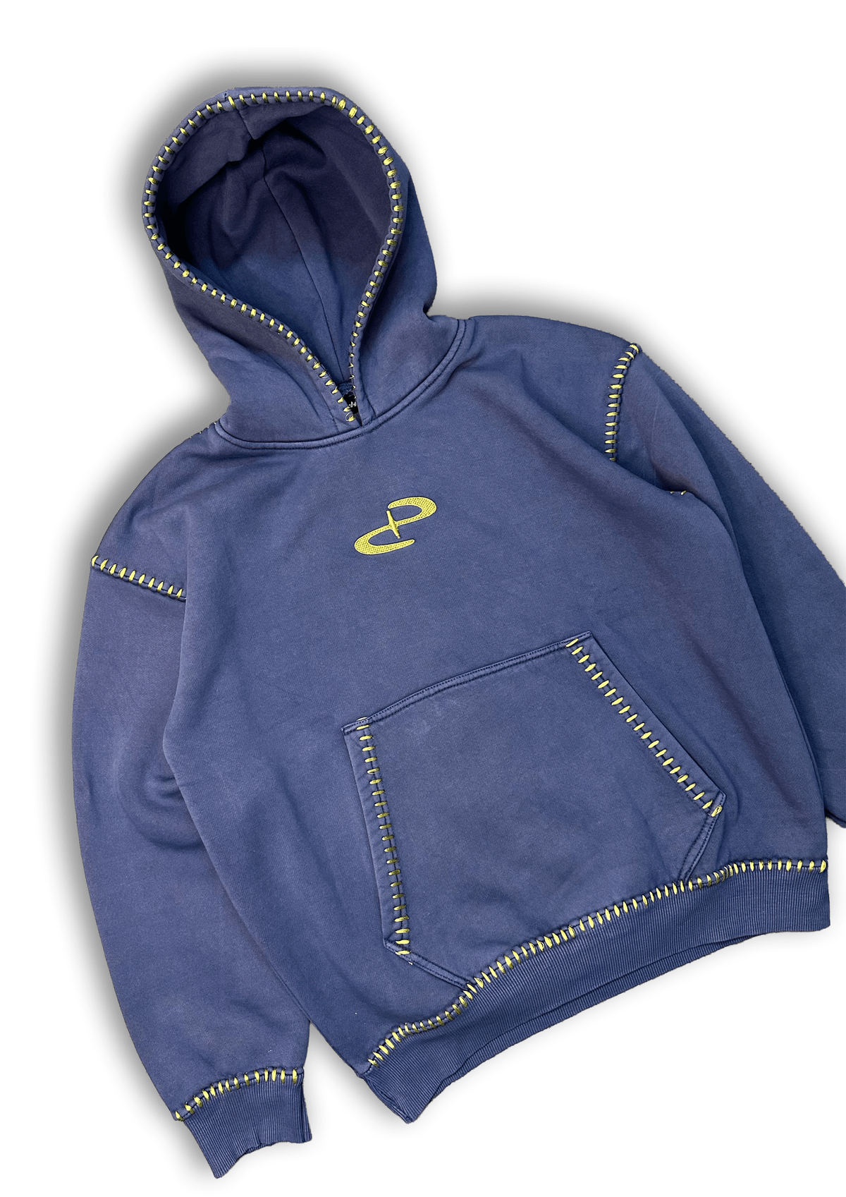KANTHA INDIGO HOODIE - View 2 - Superr*