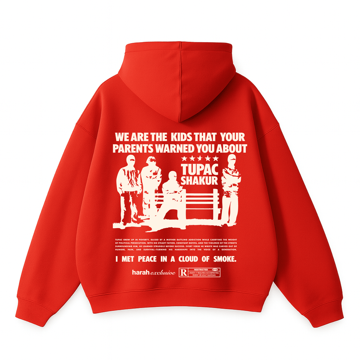 Tupac Shakur Hoodie - View 3 - Superr*
