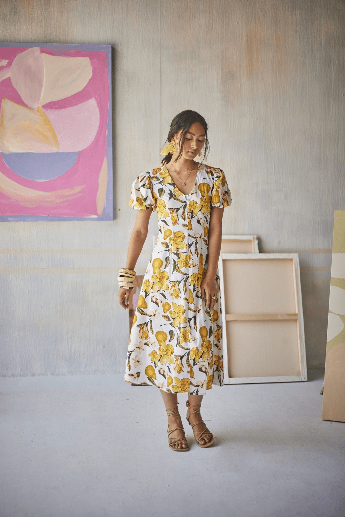 La Frutta Midi Dress - View 4 - Superr*