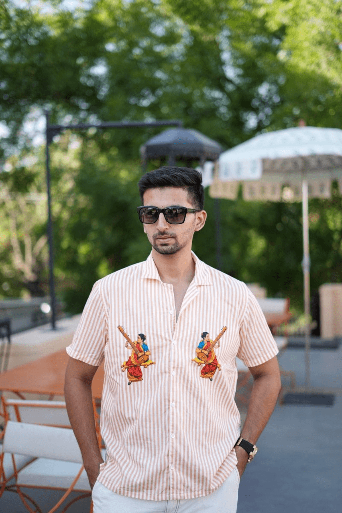 Kadambari Shirt Men - resort shirts men - View 3 - Superr*