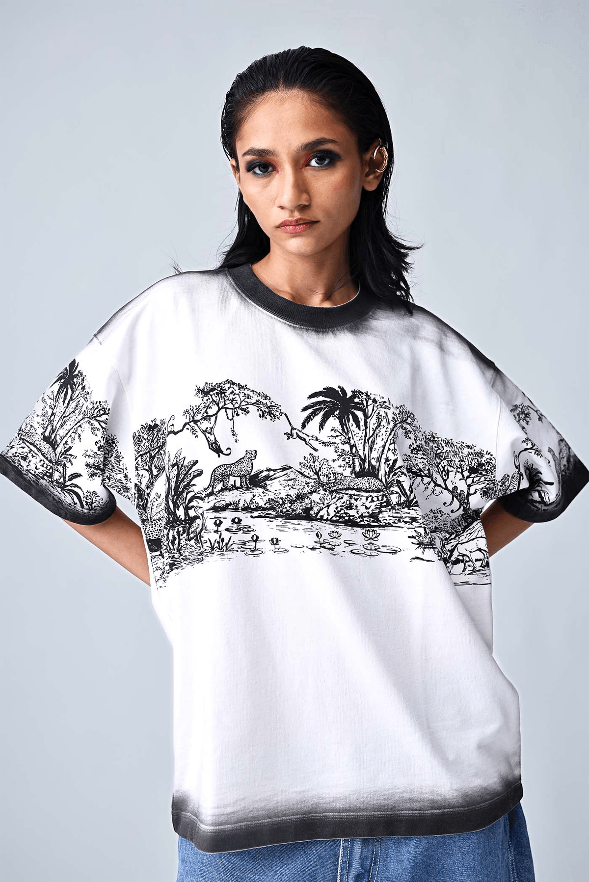 The lost paradise Tee (Women's) - View 2 - Superr*