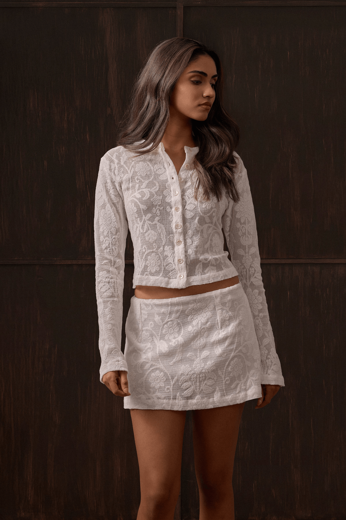 Felix Skirt - White - View 3 - Superr*