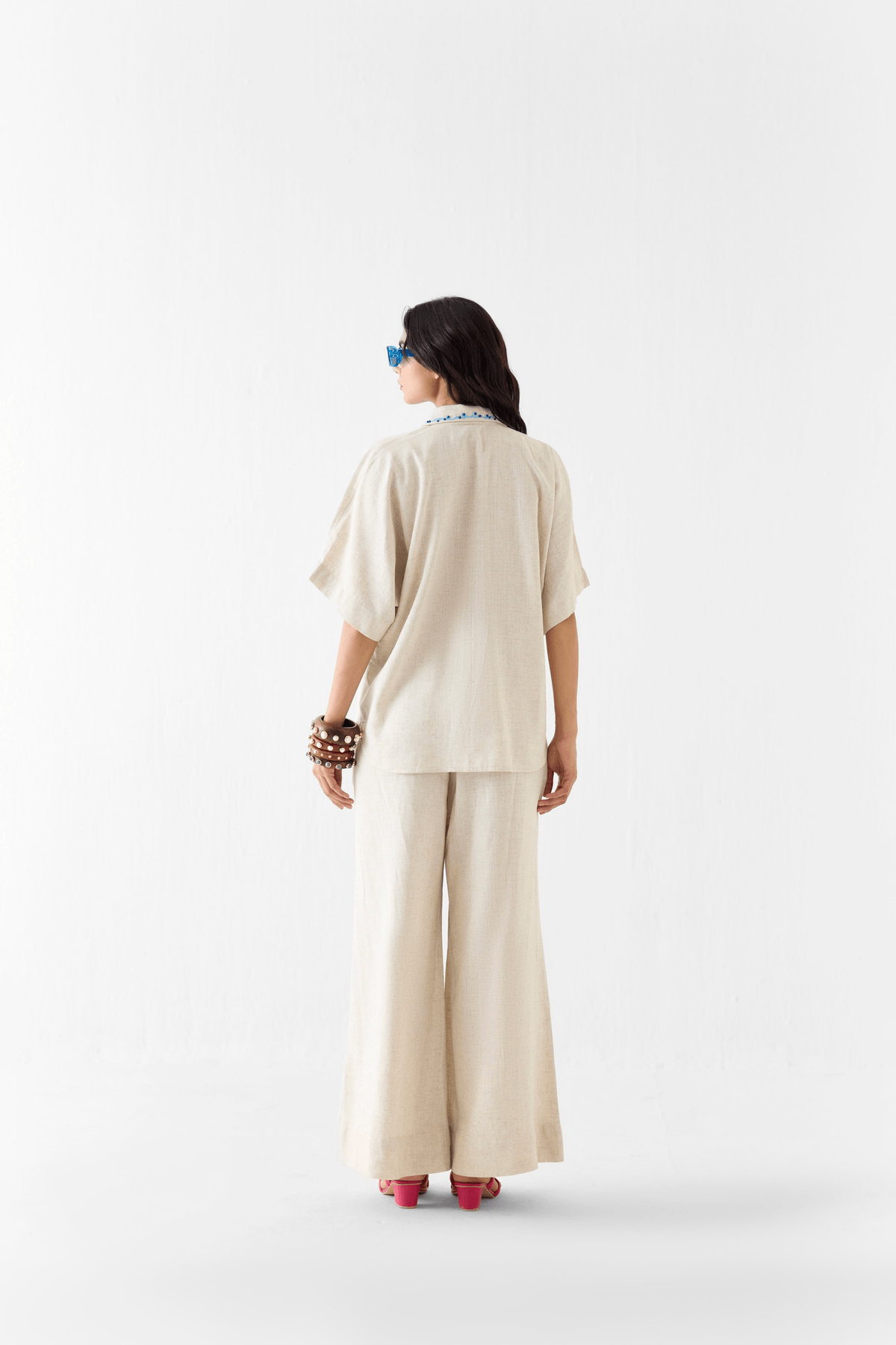 PAISLEY SHIRT AND TROUSERS CO-ORD - View 3 - Superr*