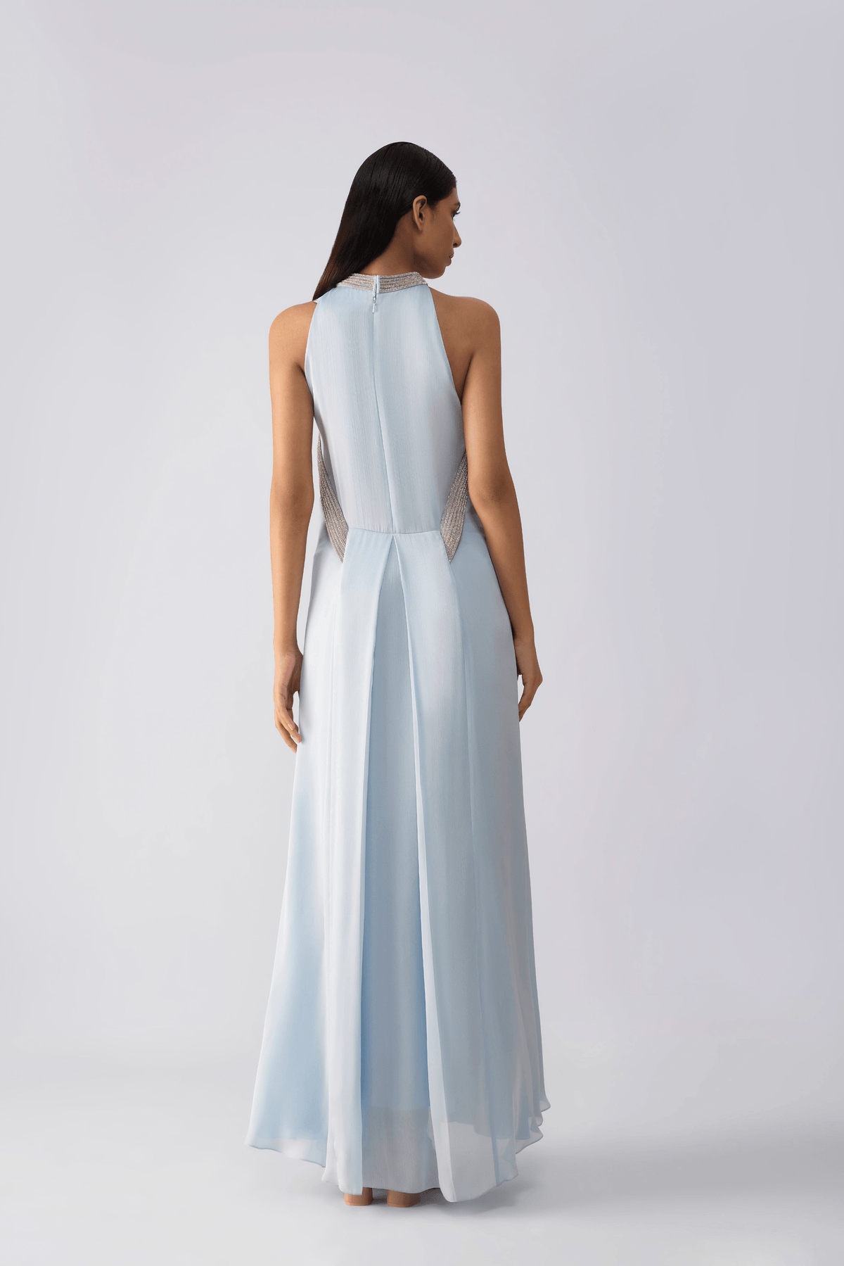 Crystalvein Halter Fluid Dress - View 4 - Superr*