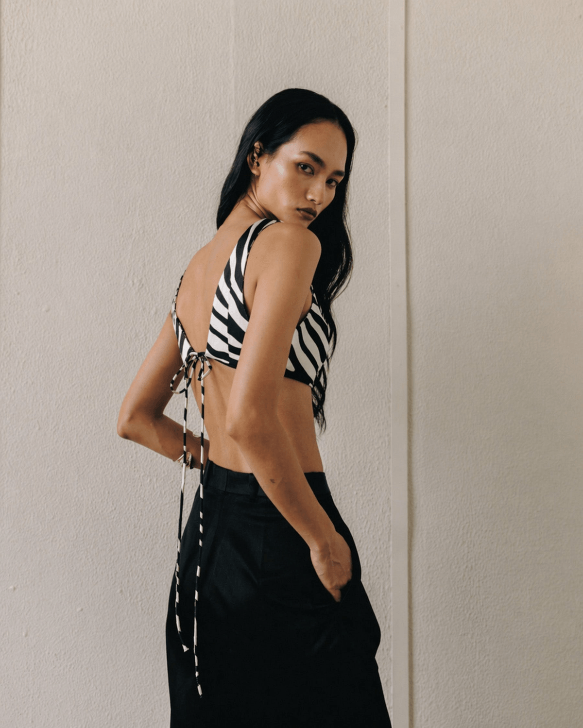Zebra Bralette - View 3 - Superr*