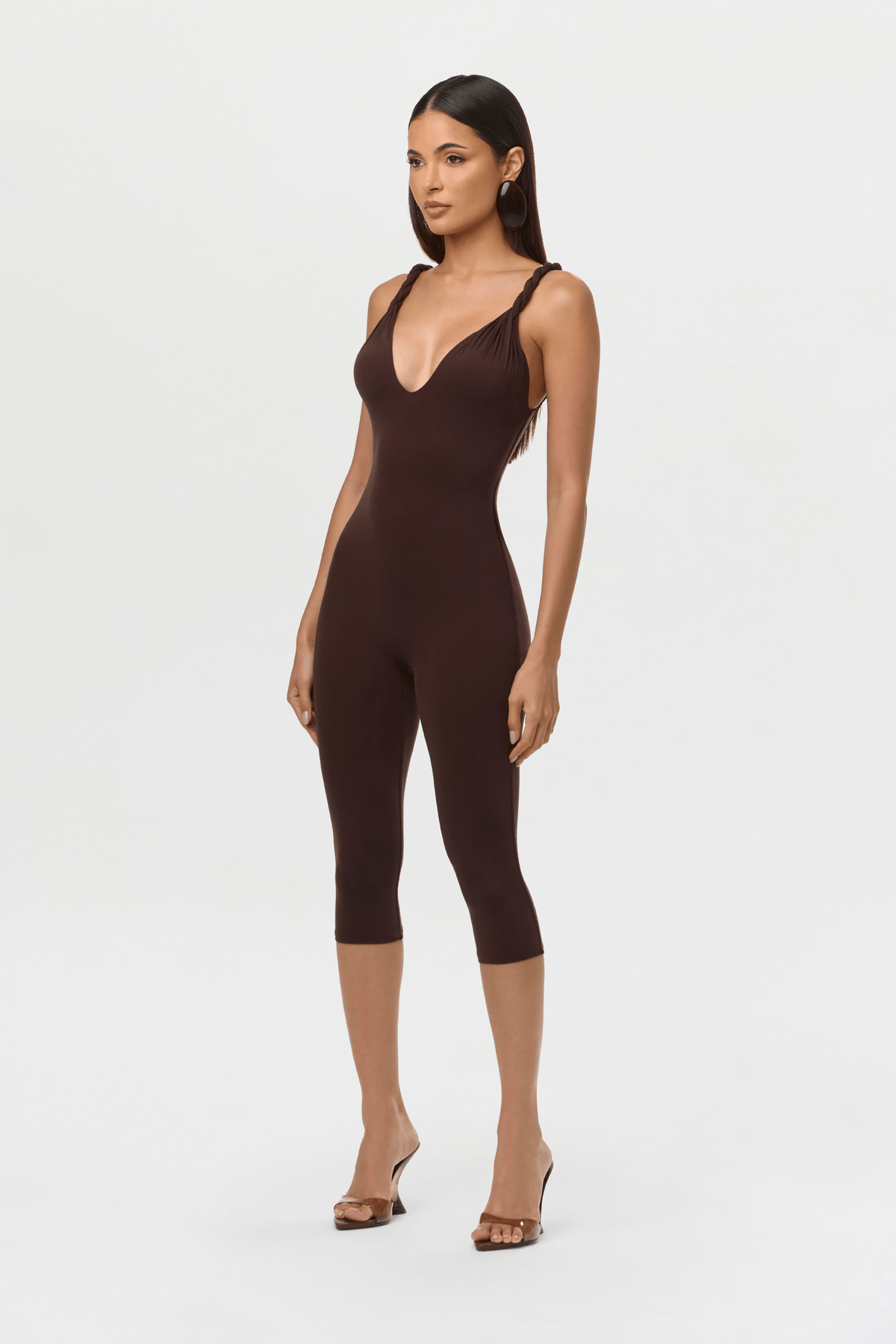 Naked Twist Capri Jumpsuit - View 2 - Superr*