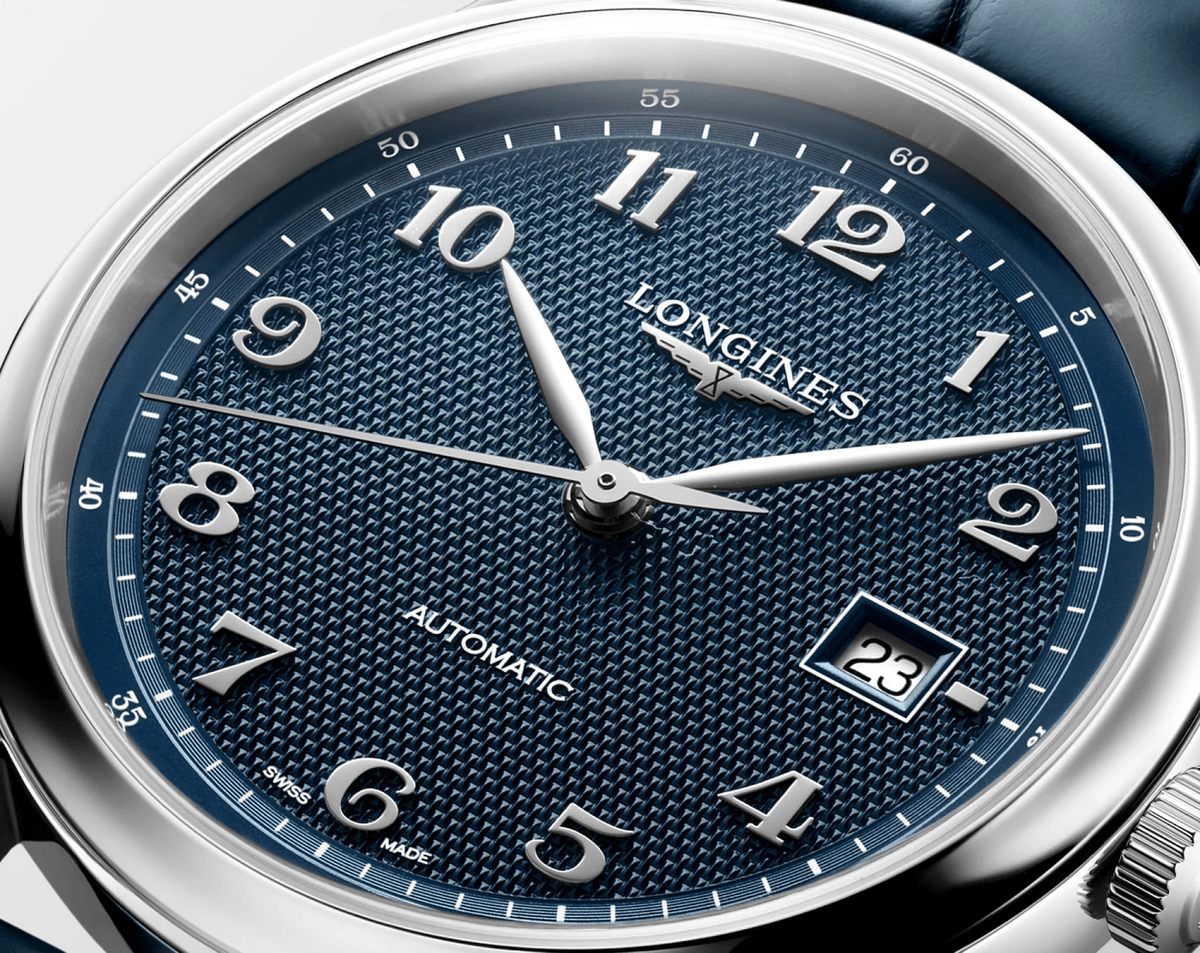 Longines Master Automatic Men Watches in Round case & Blue Dial - View 2 - Superr*