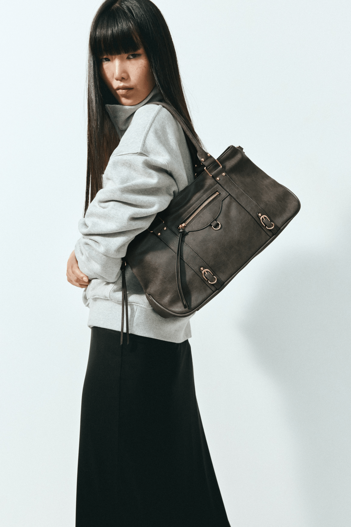 Women's Dark grey Shoulder bag - View 2 - Superr*