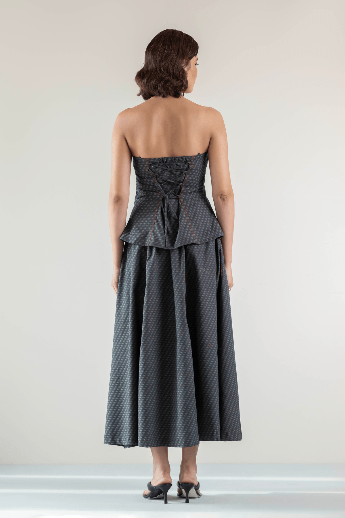 The Amber Corset Top- Black - View 2 - Superr*