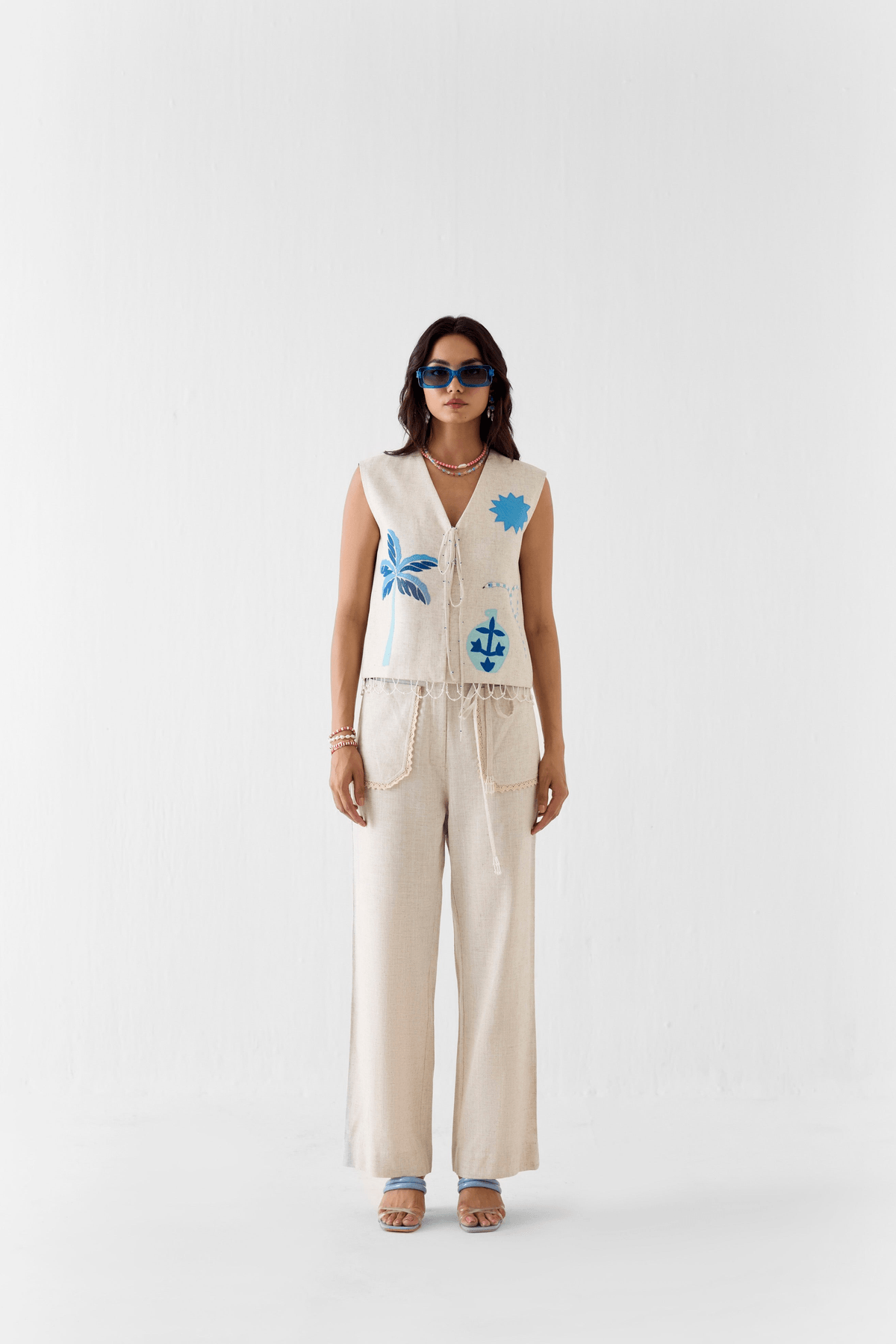 MATKA VEST AND TROUSERS CO-ORD - View 2 - Superr*
