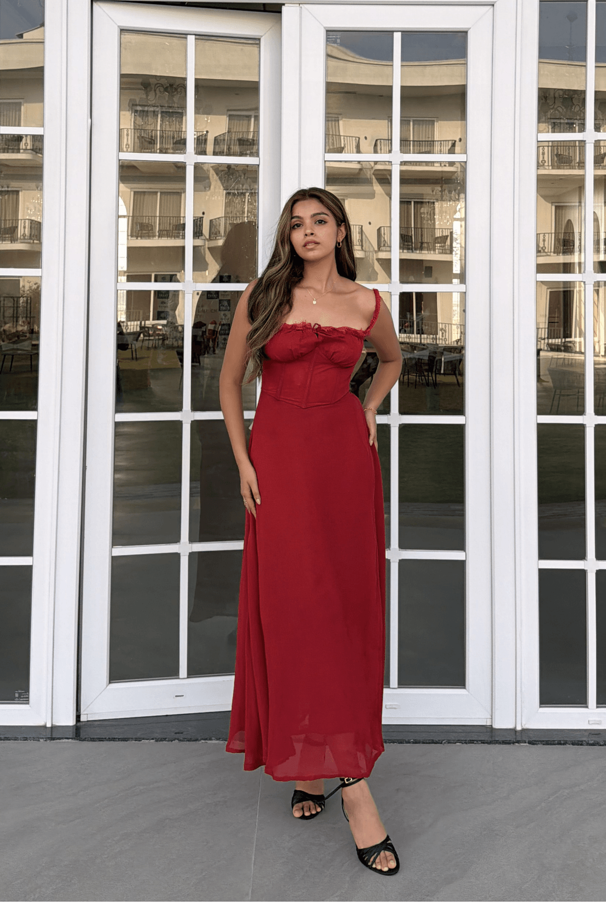 Casablanca red corset dress - View 2 - Superr*