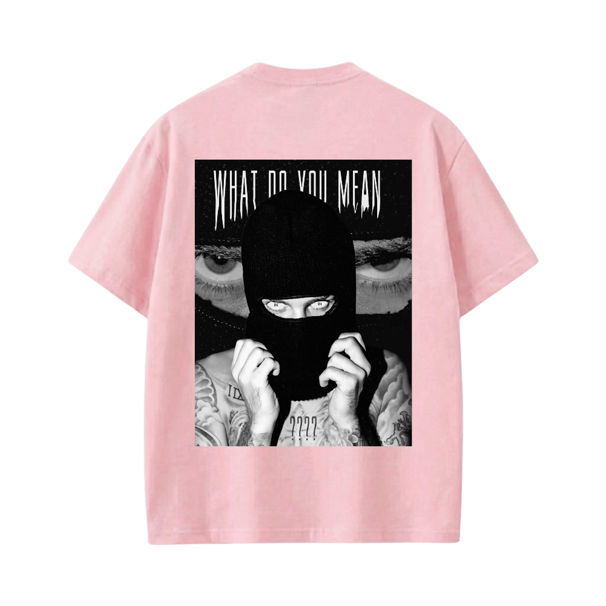 JUSTIN-What Do You Mean T-shirt(Pink) - View 2 - Superr*