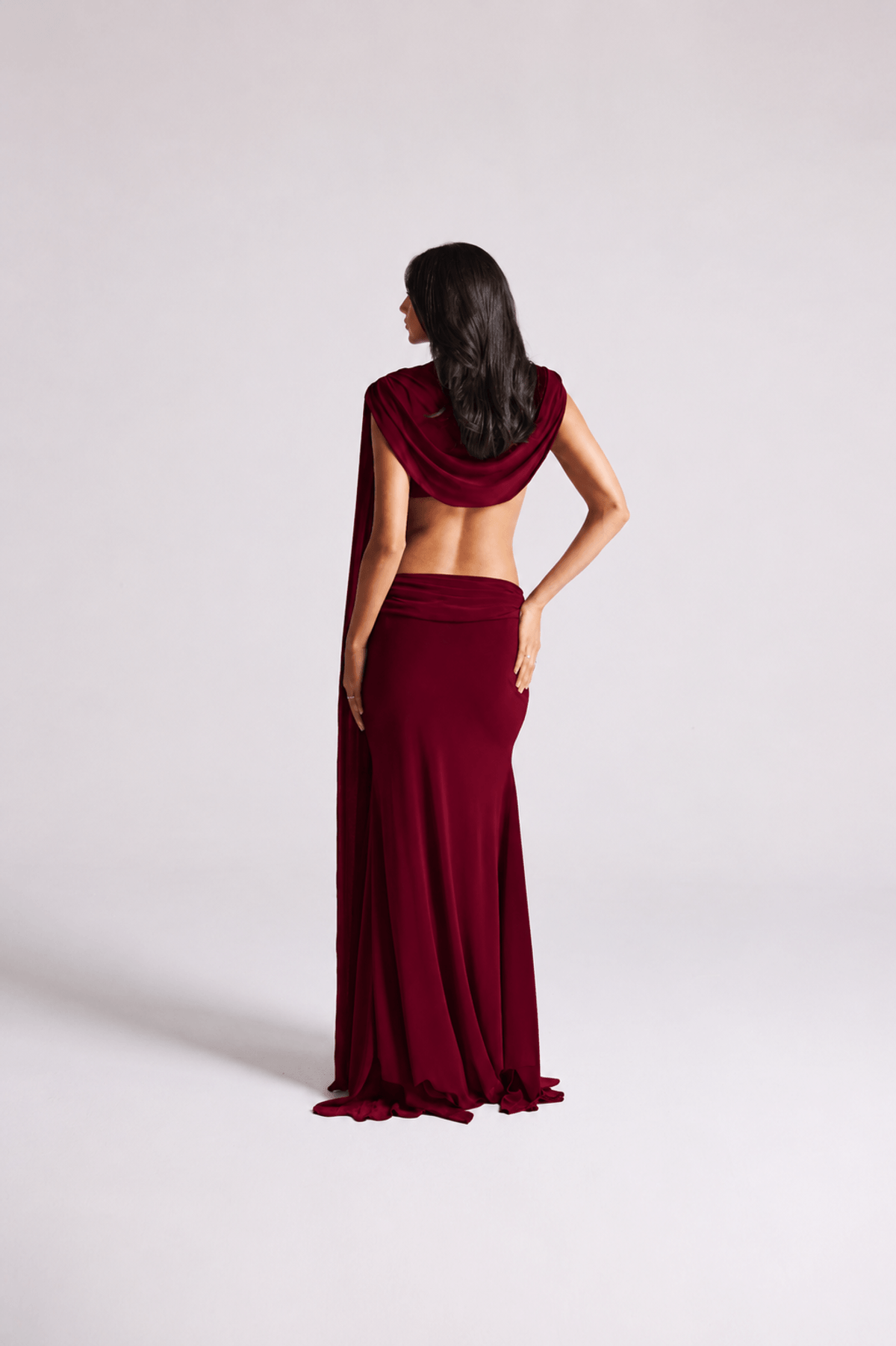 CRIMSON TOUSLE SKIRT - View 3 - Superr*