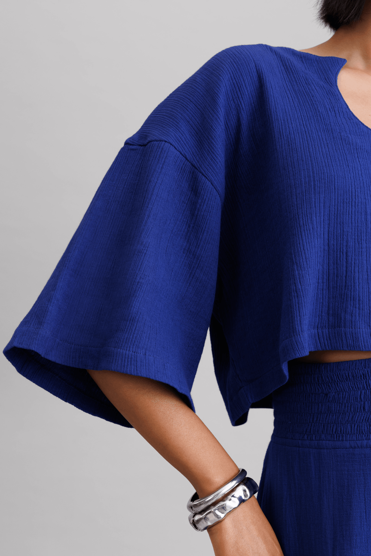Victoria Wrinkled Top - Skirt - View 4 - Superr*