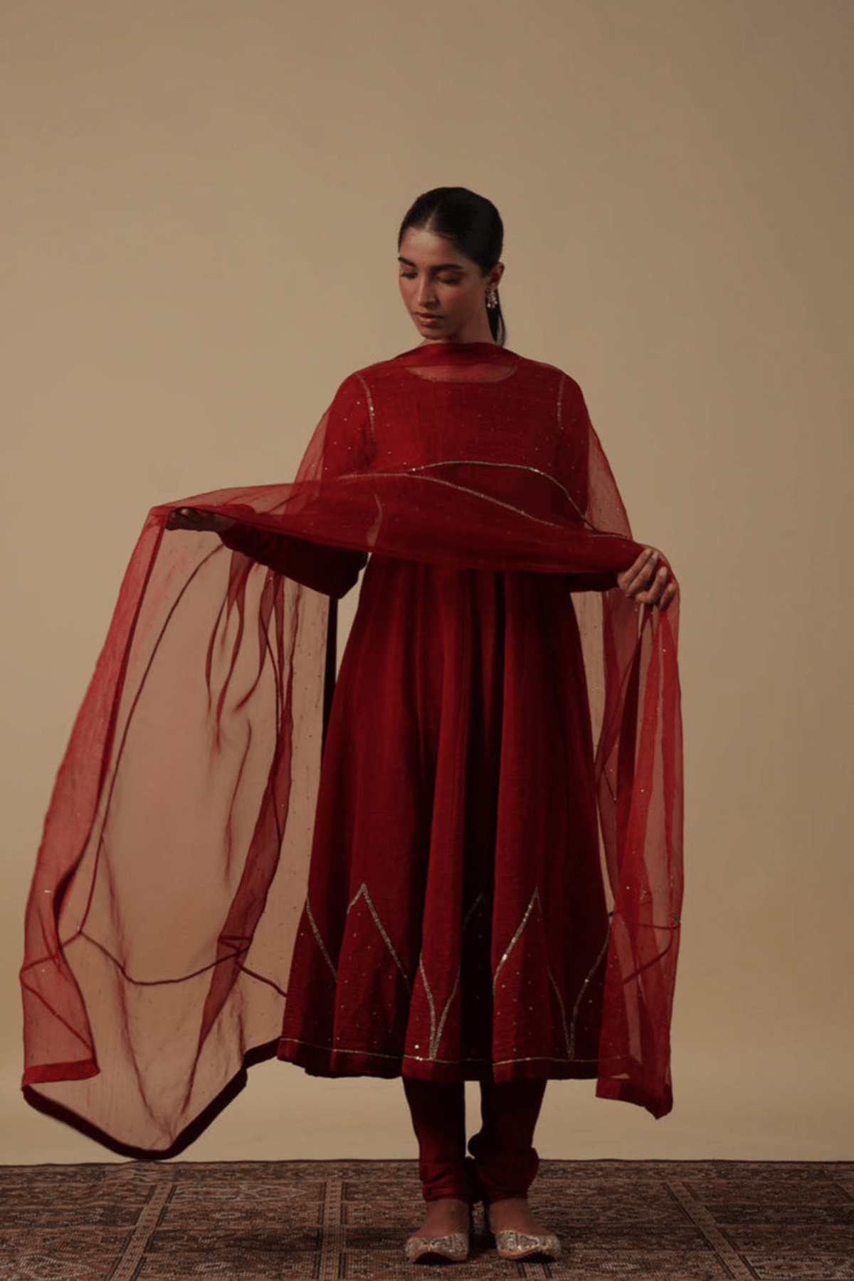 Meet Anarkali Suit Set - View 2 - Superr*