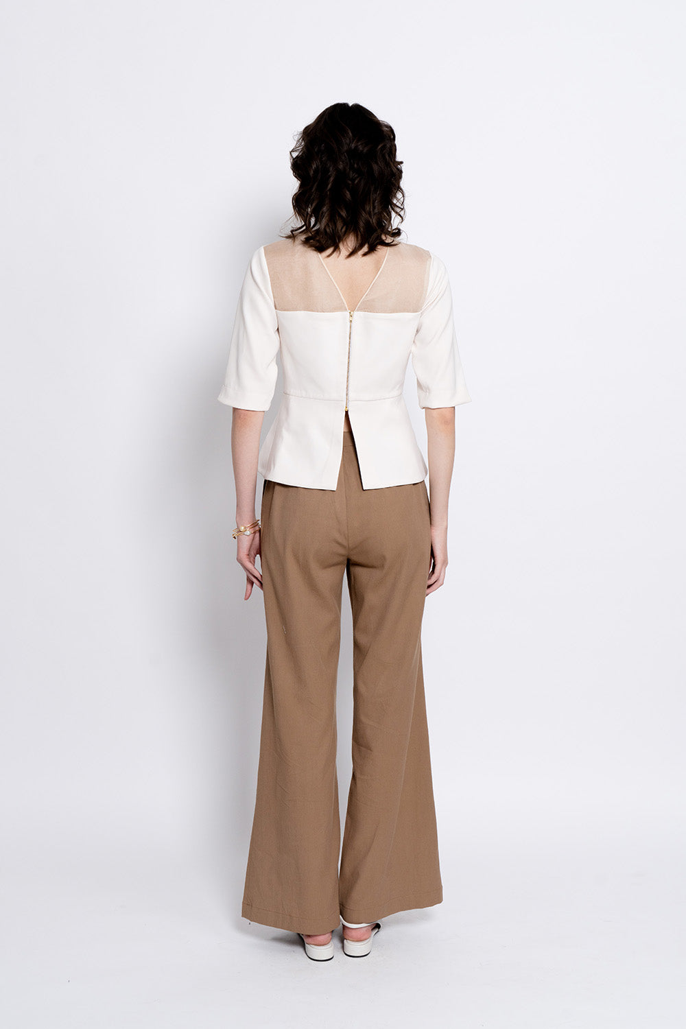 Taal - ivory brown set - View 4 - Superr*