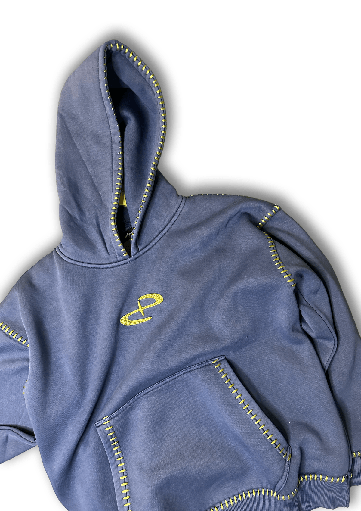 KANTHA INDIGO HOODIE - View 4 - Superr*
