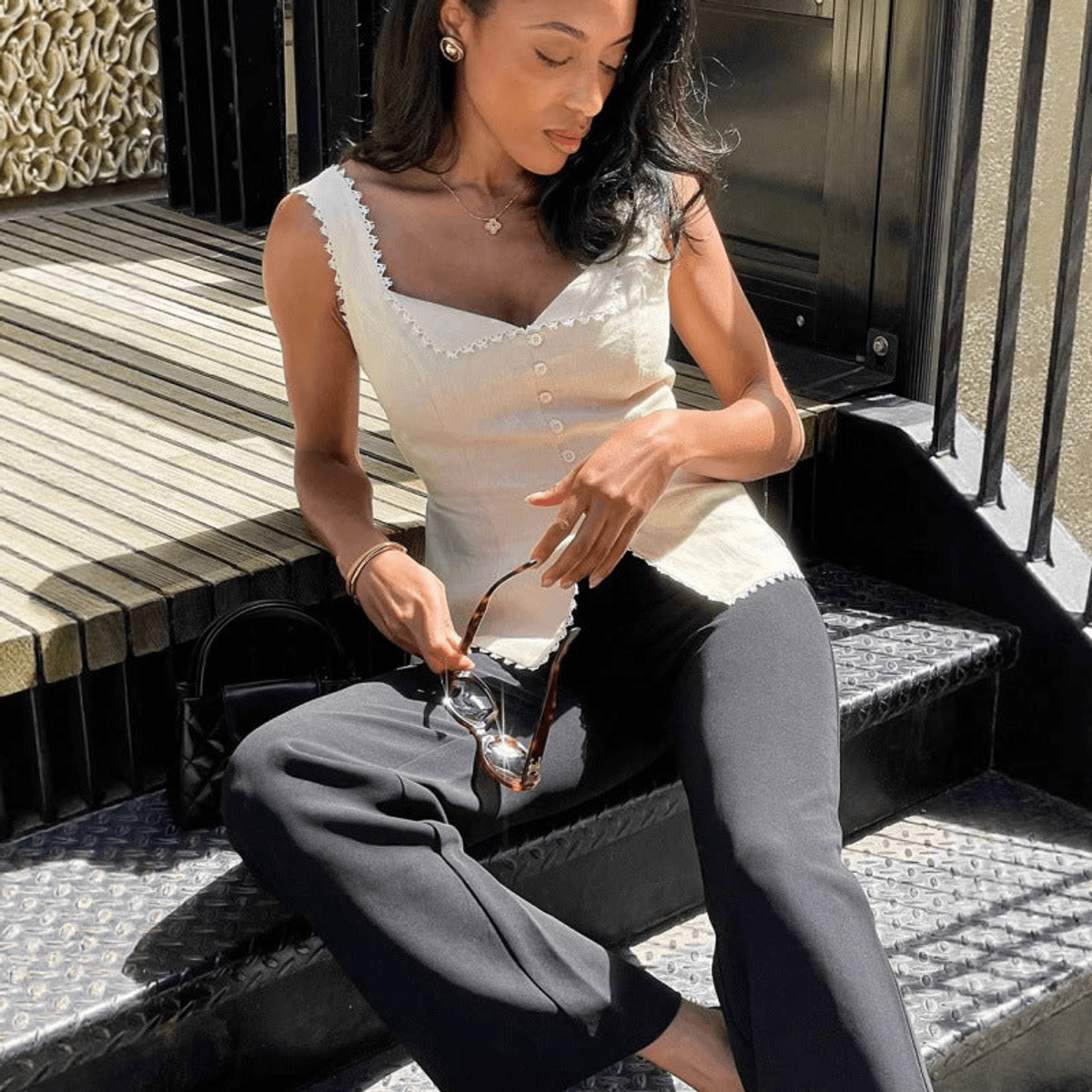 Lola Embroidered Summer Top - View 2 - Superr*