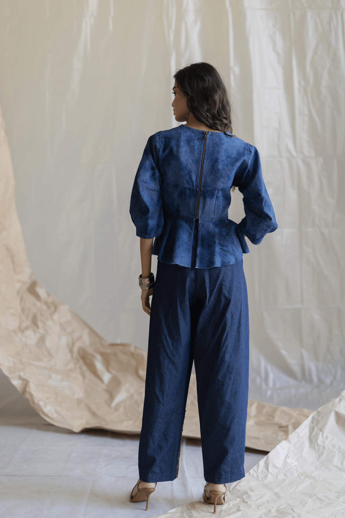 PEPLUM TOP - View 2 - Superr*