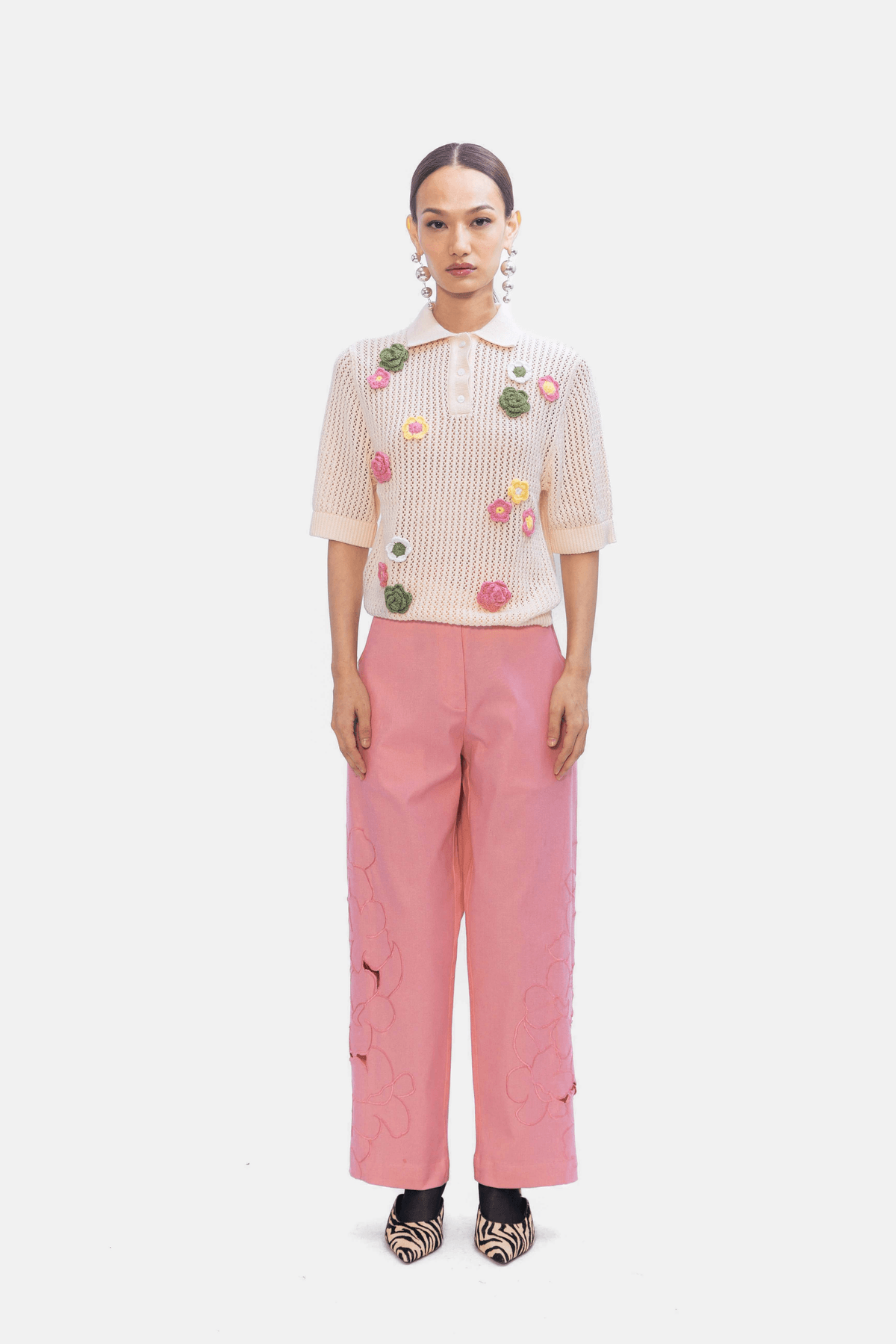 Poppy Top - Ivory - View 2 - Superr*