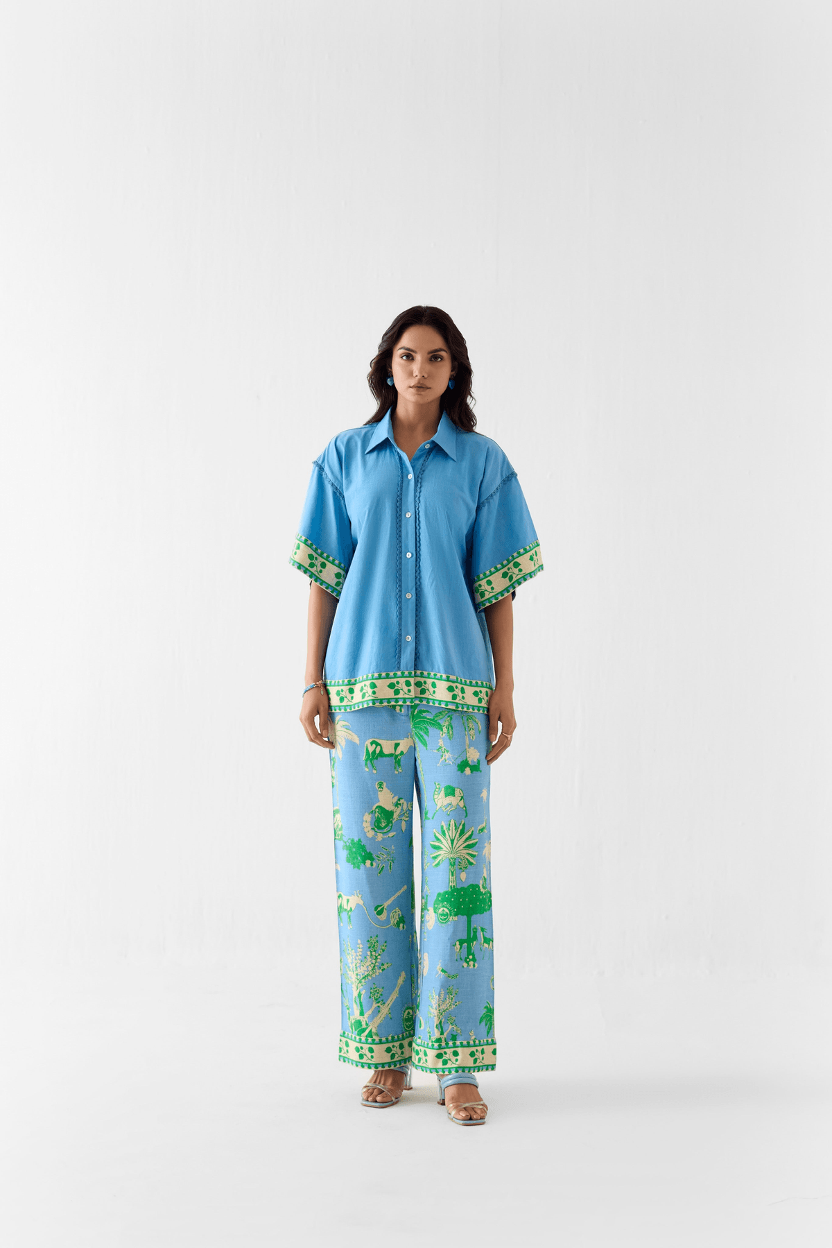 NILA BOXY SHIRT & TROUSERS - View 2 - Superr*