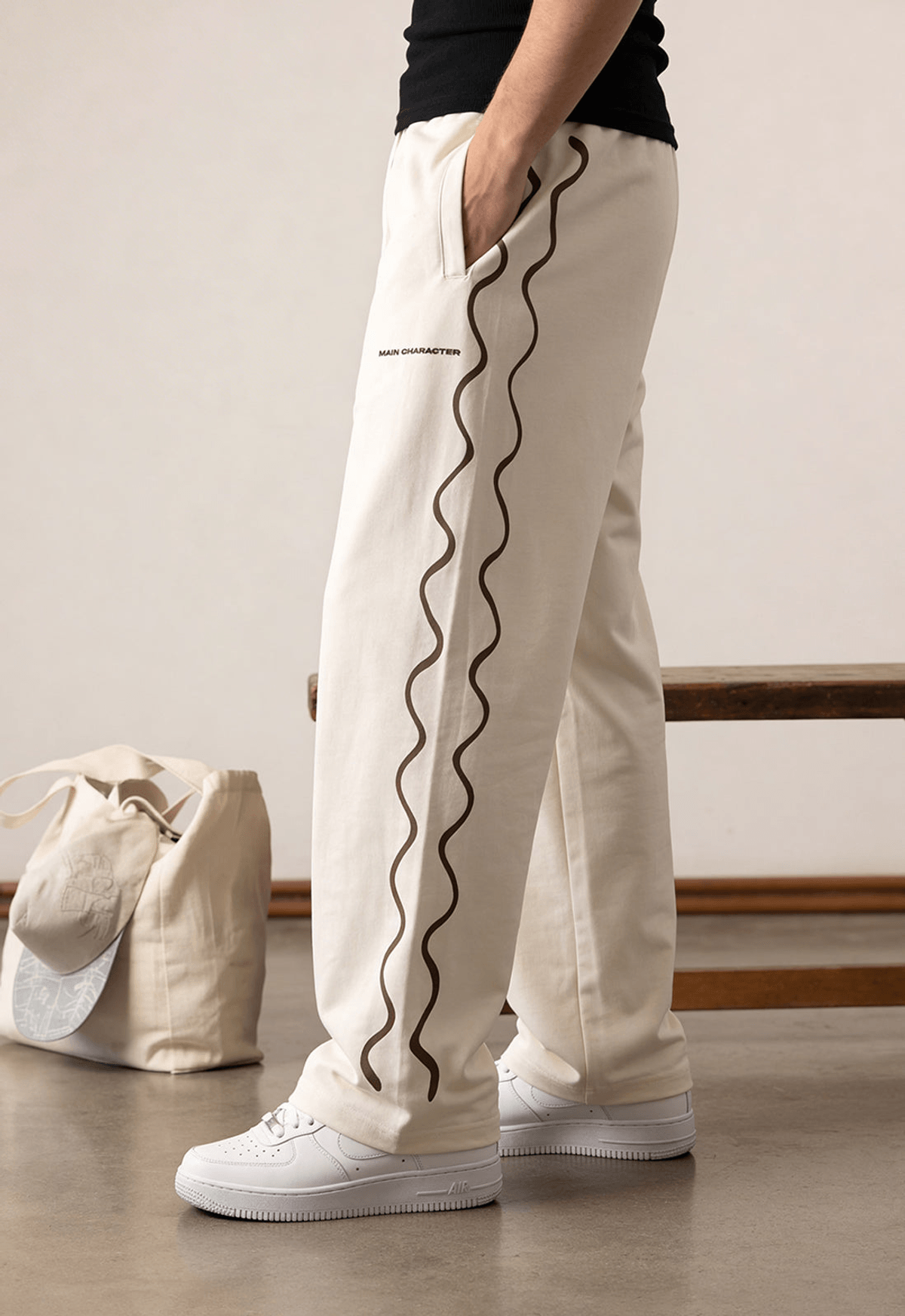 Arc Cotton Pants - View 3 - Superr*