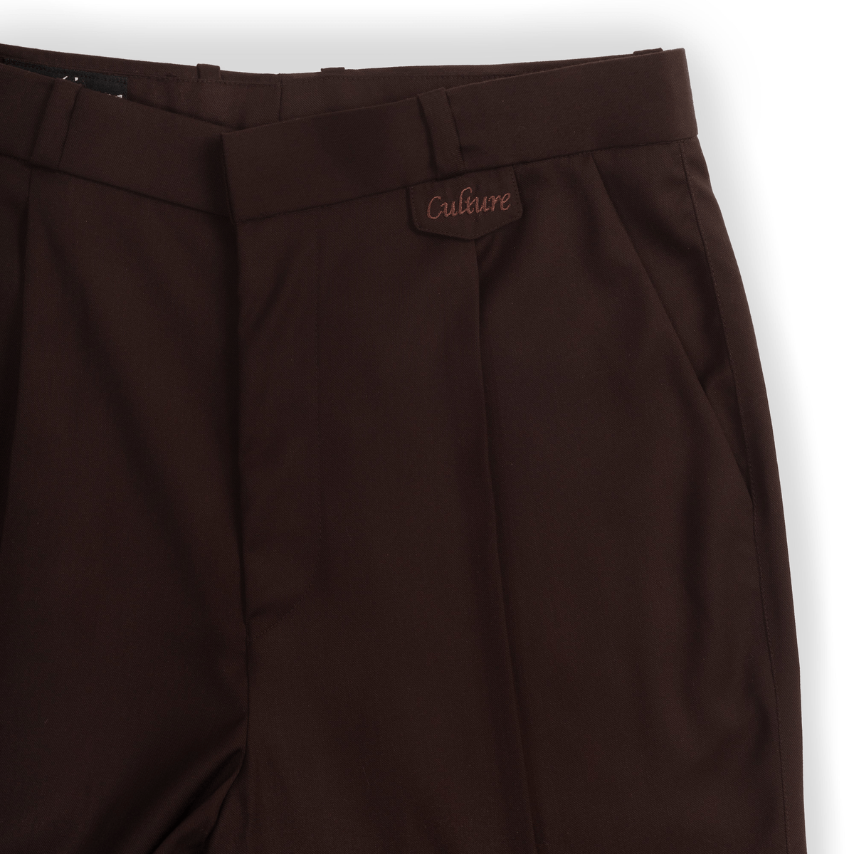 Rich Pleated Pants - Coffee Bean - View 3 - Superr*