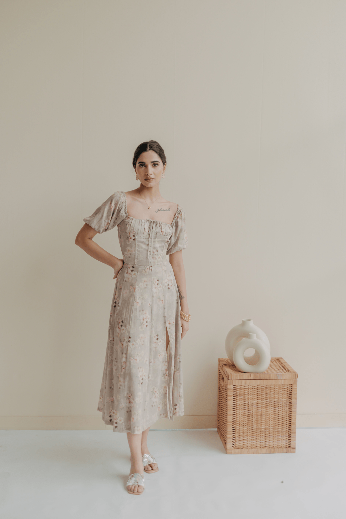 Vionnet Midi Sundress - View 3 - Superr*