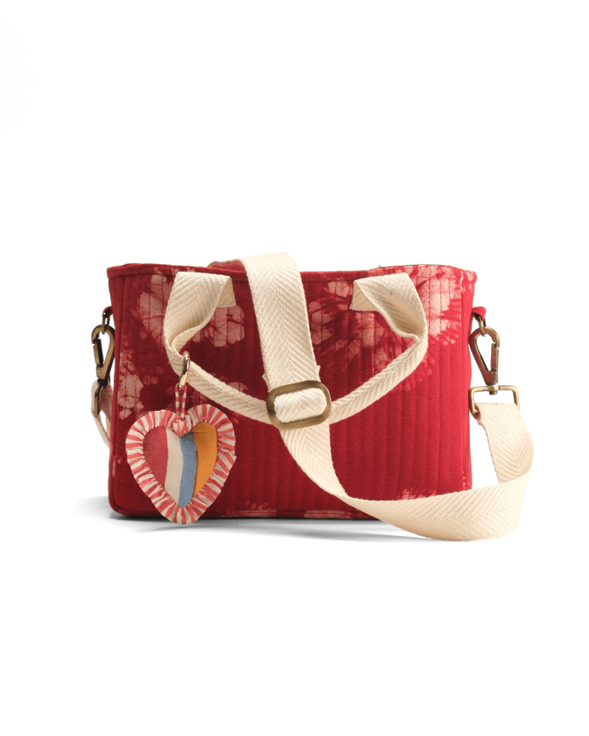 Crimson Flora Mini Tote - View 4 - Superr*