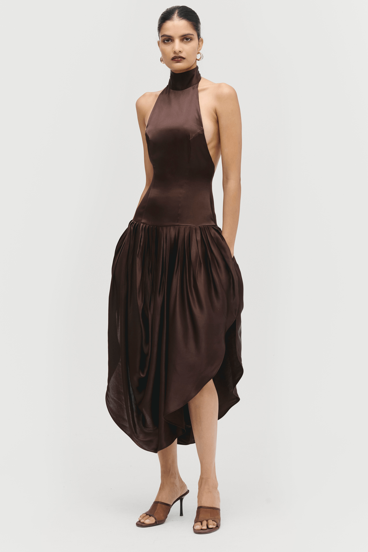 Halter Cocoon Dress - View 3 - Superr*